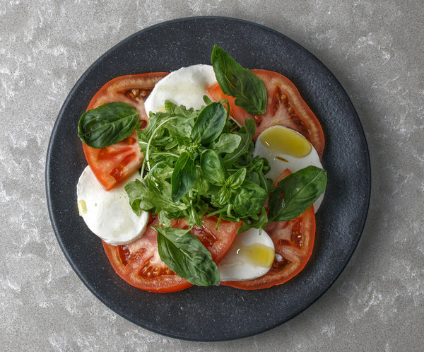 Caprese Salad with Basil Olive Oil